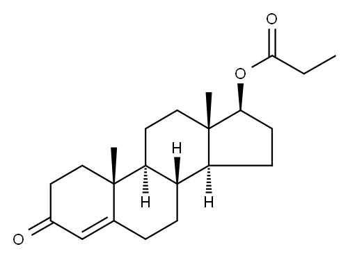 17-(1-Oxopropoxy)-(17b)-androst-4-en-3-one(57-85-2)